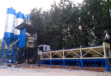 HZS50混凝土攪拌站(圖4) 山東曹縣50混凝土攪拌站